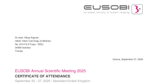 EUSOBI 2025 Certificate of Attendance